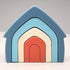 House Silicone Stacker Toy 4pcs - Safe, Non-Toxic, Educational, for Babies & Toddlers 12M+...