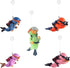 5Pcs Floating Fish Tank Decorations, Cute Little Diver Aquarium Decoration Fish Tank Aquarium Diver Ornament Accessories...