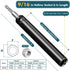 Blulu 9/16"(14mm) Power Nut Driver, Nut Runner Hollow Socket with 1/4" Hex Shank, Fit Long Bolts and Ductwork Power Nut Driver for Overhead Fasten...