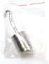 Eisco Labs Stainless Steel Mass and Hanger Set - 4 Slotted 50g Weights and Hanger, Total 250g...