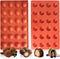 Circle Silicone Mold Chocolate Mini 24-Cavity Semi Sphere Silicone Molds Non-Stick, Half Sphere Silicone Baking molds for Candy and chocolate, BPA...