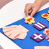 Montessori Learning Toddler Felt Educational Toy Finger Number Learning Counting Math Felt Board Preschool Manipulatives Travel Game Addition Subt...