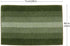 COSY HOMEER 28x18 Inch Bath Rugs Made of 100% Polyester Extra Soft and Non Slip Bathroom Mats Specialized in Machine Washable and Water Absorbent ...