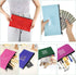 4 Pack Bank Deposit Money Bag, Heavy Duty Leatherette Security Zipper Wallet with Clear Window, Coin Bag, Cash Bag, Tool Pouch, Assorted Colors (4...