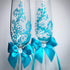 VATIN Double Face Copen Blue Satin Ribbon 5/8" Continuous 25 Yards,Blue Polyester Fabric Ribbon use for Bows Bouquet, Gift Wrapping, Floral Arrang...