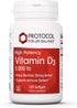 Protocol Vitamin D3 5,000 IU - Bone & Teeth Support* - Dietary Supplement for Immunity & Bone Mineralization* - Extra Virgin Olive Oil - Non-GMO, ...