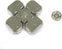 Linpeng Multi-Purpose Flower Shape Acrylic Jewel Stone Pin Brooch-FSBR-12-Green, Green...