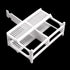 uxcell Microscope Slides Rack 24 Positions Polypropylene Staining Rack White for Research Experiments...