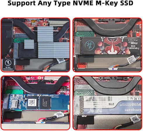 chenyang ROG Ally Gaming Internal M.2 NVME M-Key 2230 to 2280mm SSD Upgrade Extension Adapter...