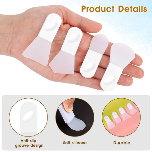 4pcs Silicone Makeup Applicator, Face Mask Cosmetic Spatula, Skincare Face Lotion Cream Applicator, Mask Applicator Tool, Clay Mask Brushes, Mini ...