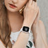 Maxjoy Compatible with Fitbit Versa 2 Bands, Versa Silicone Band Women Waterproof Sweat Resistant Replacement Strap with Metal Buckle Compatible w...