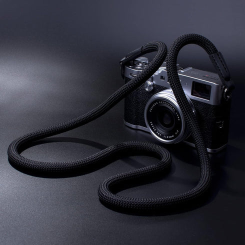 Camera Strap,Climbing Rope Camera Strap for Round Hole Interface DSLR SLR Mirrorless Camera Neck Shoulder Strap 100cm Black...