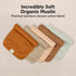 5-Pack Muslin Burp Cloths for Baby Boys, Girls - Baby Burp Cloths Neutral, Soft and Absorbent Burp Clothes, Burping Cloths for Babies, Burp Rags, ...
