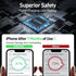 2024 Version RGB 3 in 1 Wireless Charging Station for iPhone Apple Watch AirPods Multiple Devices, Magnetic Wireless Charger Dock, Travel Charger ...
