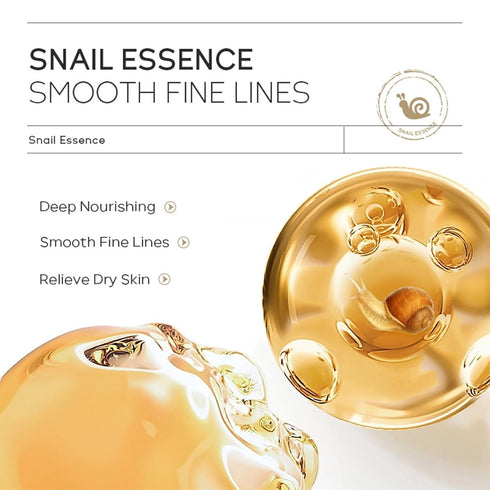 Snail Mucin Travel Skincare Set, 3 In 1 Travel Size Skin Care Set, Skin Care Sets & Kits: Gold Snail Serum, Eye Cream, Moisturizer, Travel Size Sk...