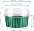 EUSOAR Aluminum Foil Cups, 5 oz 50pcs Baking Cups with Lids, 3.34"x2.59"x2.35" Snacks Desserts Flan, Cupcake Pie Ramekin, Recyclable Catering Wedd...