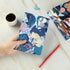12 Pack Flower Design Blank Notebook Journals Bulk for Traveler, Student and Office, Plain Composition Subject Sketchbook Notebooks with Unlined P...