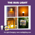 Norb Bug Reduction Light Bulb BUG LITE 9W LED. Indoor/Outdoor Amber Lights for Keeping Bugs Away from Garage, Porch, Patio, Deck, Campsite. Double...