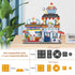 Japanese Street View Ice Drink Shop Mini Building Blocks Toys Model Set, MOC Creative DIY Simulation Architecture, 668 PCS Mini Bricks Constructio...