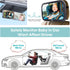 Baby Car Mirror Gifts for Newborns: Ease of Installation Non-Shaking Stability Car Seat Mirror Rear Facing Shatterproof Backseat Mirror View Infan...