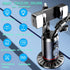 Auto Face Tracking Tripod 360° Rotating Auto Tracking Phone Stand, No App, Gesture Control Smart Shooting Camera Mount with Selfie Light and Remot...