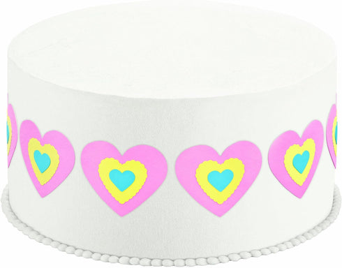 Wilton Cutting Insert Layer 3pc, Heart Set, purple...