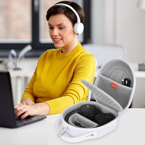 EVA Hard Case for JBL Tune 710BT, JBL Tune 720BT?JBL Tune 770NC, Sony WH-CH710N/WH-CH720N/WH-CH702N Noise Canceling Wireless Headphones,Premium Tr...