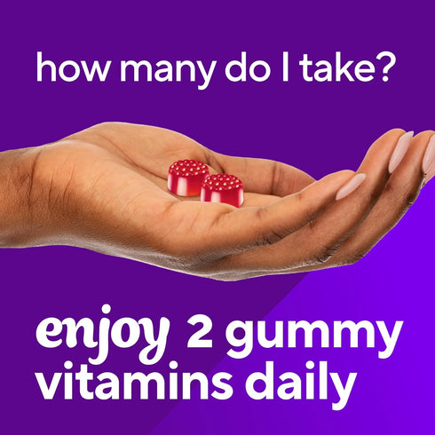 vitafusion Vitamin B12 Gummy Vitamins for Energy Metabolism Support, Natural Raspberry Flavored, America’s Number 1 Gummy Vitamin Brand, 70 Day Su...