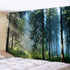 Llamazing Forest Tapestry - Magic Tapestry Curtain for Living Room & Bedroom (Morning Forest, 90.5''L70.8''W) XL...