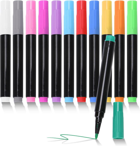 Chalk Marker, Liquid Chalk Markers, Drawing Chalk, for Chalkboard, Window, label Etc 12 color...
