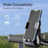 Bike Phone Holder, One Hand Operation and 360° Rotatable Phone Holder for Motorcycle and ATV Scooter, Compatible with iPhone, Samsung 4" - 6.9", (...
