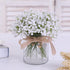 10Pcs 30 Bunches White Babys Breath Artificial Flowers Real Touch Fake Gypsophila Faux Plants for Wedding Garland Wreath Girl Crown Flower bonquet...