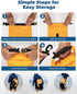 KEMIMOTO Waterproof Dry Bag, Dry Storage Bag Lightweight Backpack Roll Top Floating Case for Boating Fishing Rafting Kayaking Camping Travel Beach...