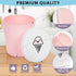 Ice Cream Containers (2 Pack - 1 Quart Each), Freezer Containers for Homemade Ice Cream Storage - Pink...