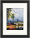 Golden State Art, 11x14 Photo Frame with Mat for Pictures 8x10 and Real Glass (Silver-Beige with Black-Dark Brown Inner Panel & Pewter Panel with ...