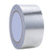 Glass Fiber Cloth Aluminum Foil Tape, Fireproof Self-Adhesive Tape High Temperature Leak Proof Tin Foil Duct Tape Seal Pipe Insulation Tear Resist...