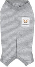 LOPHIPETS Girl Dog Shirts Recovery Suit Pajamas for Small Dog Chihuahua Yorkie Teacup Puppy Cat Clothes-Gray Strips/S...