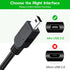 Replacement USB Power Charger Charging Cable Cord for Texas Instruments TI-84 Plus CE Graphing Calculator...