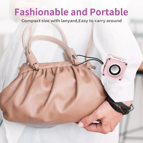 LENRUE Mini Bluetooth Speaker,Wireless Portable Speakers,5W Small Speaker with Clear Sound,Support TWS/TF Card,Lanyard Design for Hiking, Biking, ...
