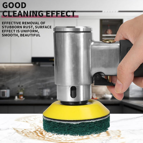 4 Inch Drill Brush Power Scouring Pads - Heavy Duty Tub and Tile Cleaner - Household Cleaning Kit Includes Drill Attachment, 5 Red, 5 Stiff Green ...