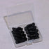 1 Inch Small Plastic Rotate Earphone Clips for Fixing Earbuds Cables Corded Headset Headphone Wires to Shirt, Pack of 8 (Black)......