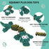 Squeaky Dog Toys for Large Dogs, Cute Puppy Toys, Plush Stuffed Pet Dog Toys with Crinkle Paper, Interactive Tug of War Dog Toys to Keep Them Busy...