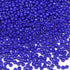 Opaque Dark Blue Color Loose Seed Beads About 4000pcs in Box 8/0 Glass Craft Seed Beads for Jewelry Making, Hole 0.7mm (Dark Blue)...