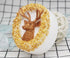 Deer Silicone Animal Soap Mold - Round Shape for Candle and Cake Decoration...