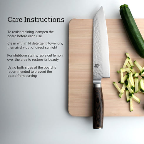 Shun Cutlery Small Hinoki Cutting Board, 10.75" x 8.25" Small Wooden Japanese Chopping Board for Kitchen, Medium-Soft Wood Preserves Knife Edges, ...