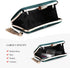 Tanpell Women's Evening Clutch Bags Silk Satin Party Handbags Bridal Wedding Purses with Tassel Pendant...