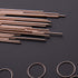 BLUEFIRE 40 pcs 1/2 lb Bare Brass Brazing Rods Easy Flow Solid Round Sticks Diameter 1/16” x Length 14” Copper Zinc Tin Silicon Alloy Simple DIY S...