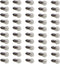 Pack of 50 E10 1.5V 0.3A DC Warm White Miniature Screw Base Bulb Light Bulbs (1.5V)...