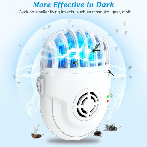 Ultrasonic Pest Repeller with Mosquito Killer- 2 Packs, Bug Repellent Indoor Plug Pest Conrol, Mosquito Repellent, Electronic Pest Control for Bug...