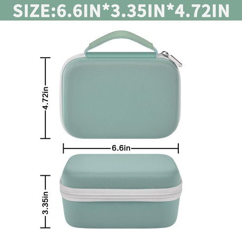 Case Compatible with Phomemo M110 Label Maker - Portable Mini Bluetooth Thermal Label Maker Carrying Storage Bag for Printer Labels, USB Cable and...